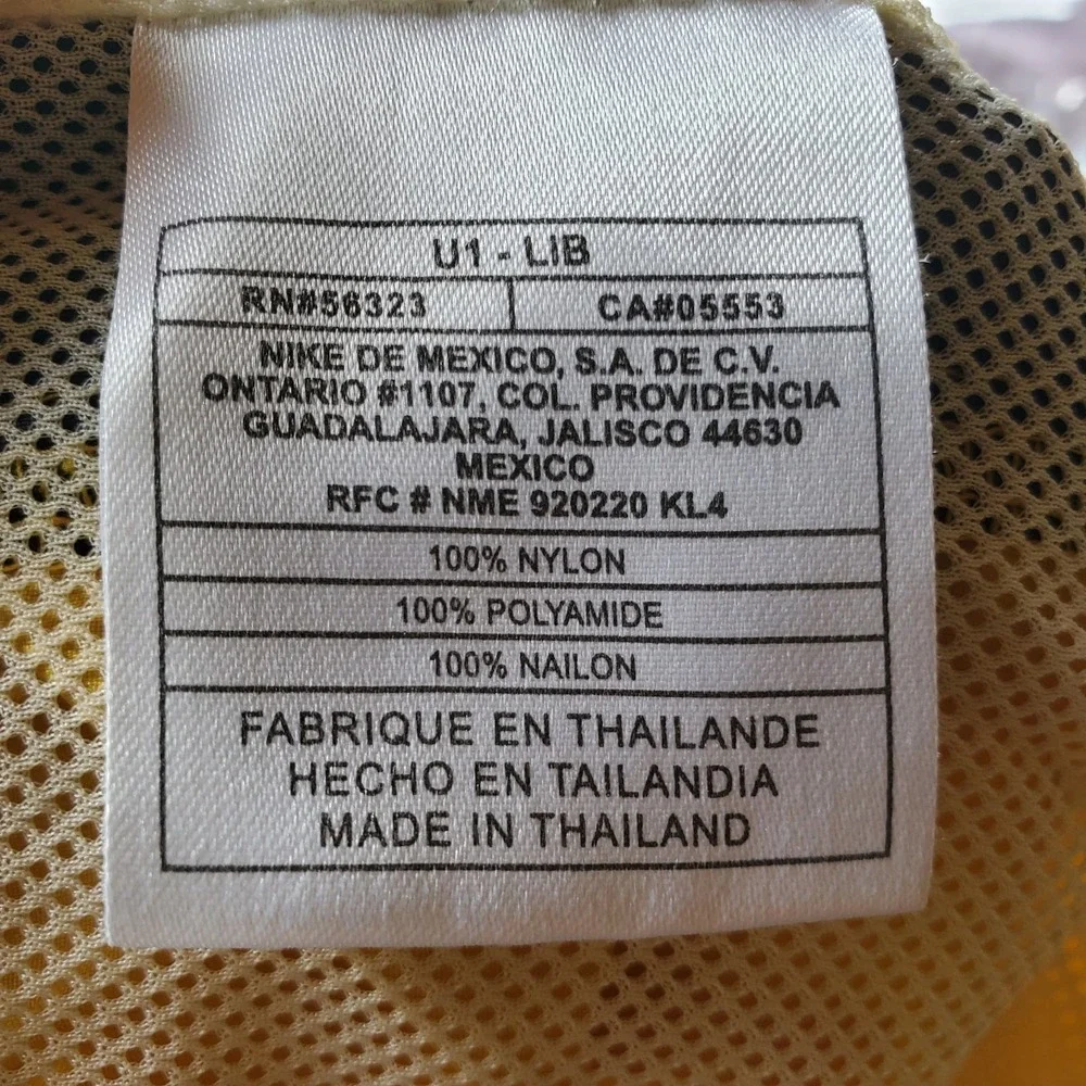 Vintage Nike Youth Large Swim Trunks Shorts‎ Yellow Black 90s Y2K